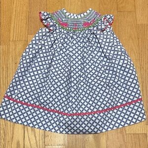 Smocked Whale dress